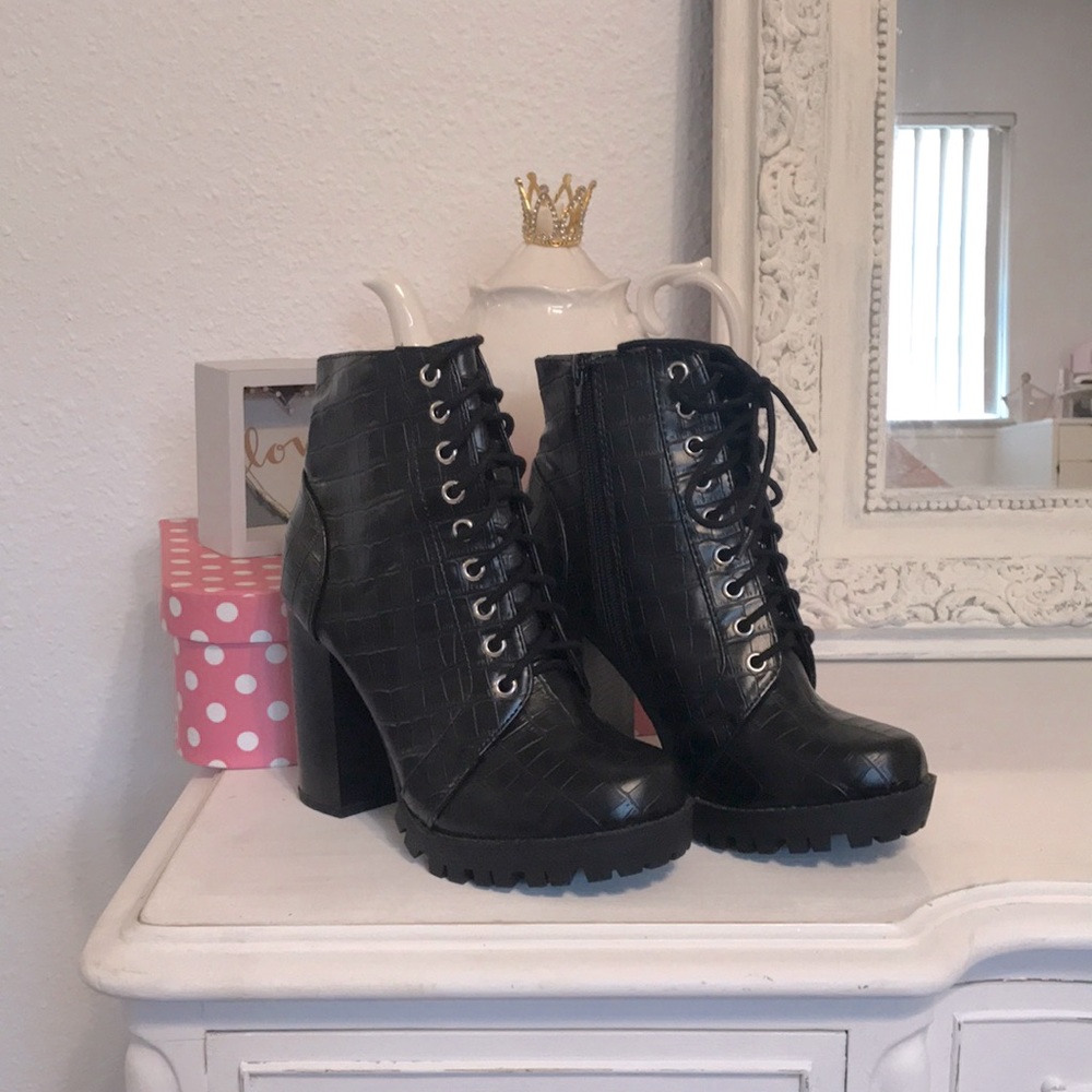 Croc booties